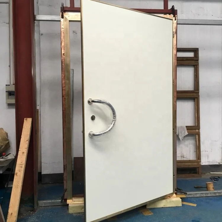 Made In China 1.2m*2.1m mri shielding	 door For installation MRI room rf cage