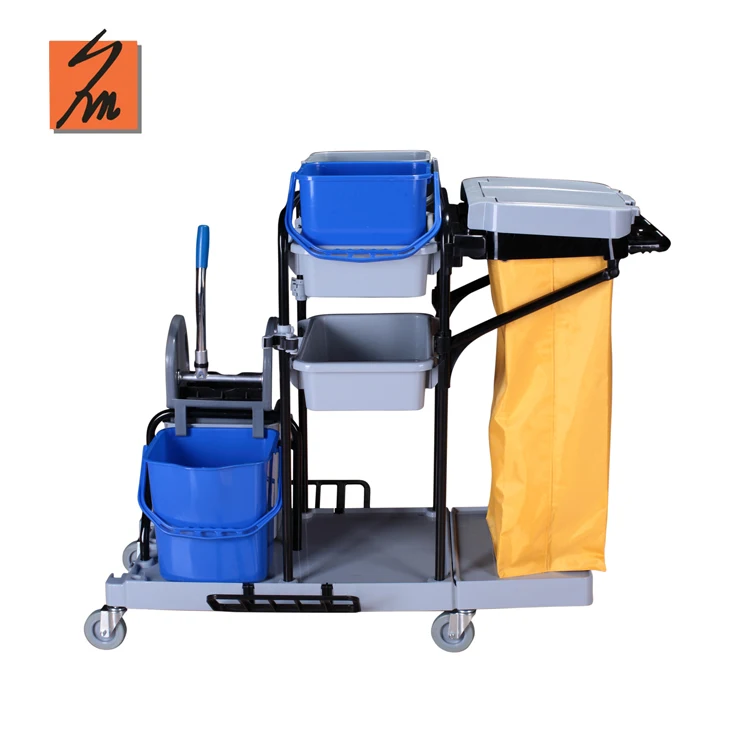 Y1518 Multifunctional Cleaning Cart,Janitor Cart