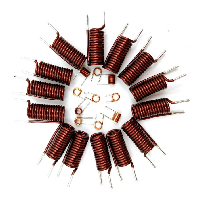 High saturation current magnet bar choke coil ferrite rod core inductor for switching regulators