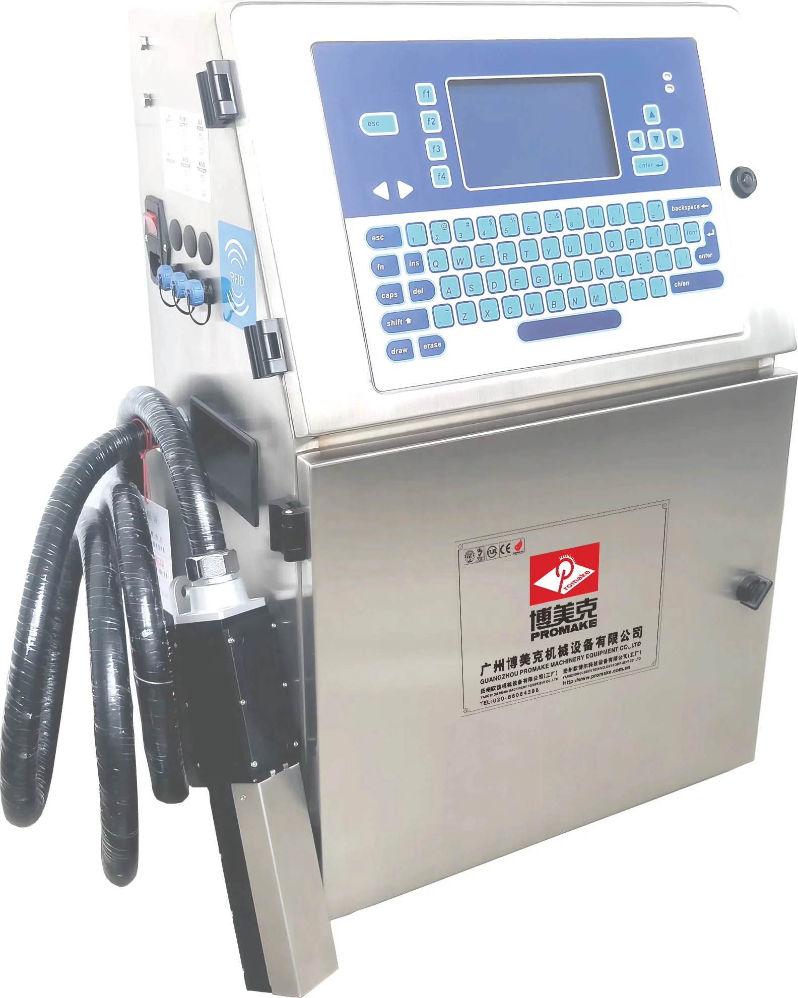 Automatic Continuous Inkjet Coder Printer Date Stamp For Plastic Bag/pet Bottlekjet Coder Machine