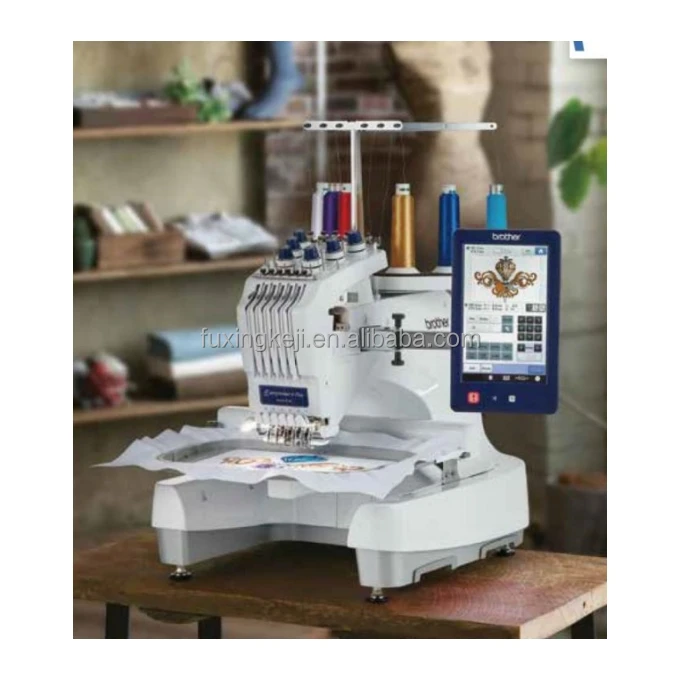Brother PR670E computerized embroidery machine Single head 6 needles automatic industrial embroidery machine