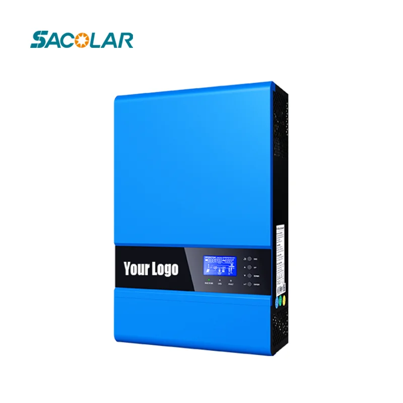 Sacoalr 110v 48v Inverter Charger Parallel Solar Inverters 3kw All In One High Frequency Pure Sine Wave Solar Inverter