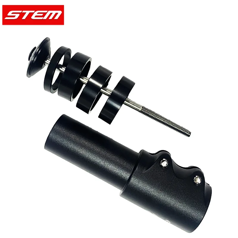 Bicycle handlebar Stem Extender Aluminum Alloy Bicycle Head Up Raiser Extension Handlebar Riser Adapter
