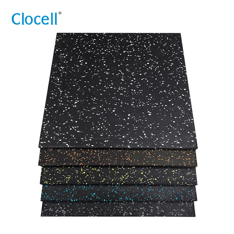 Высококачественный Экологически чистый резиновый напольный коврик для кроссфита амортизирующий резиновый коврик для тренажерного зала антивибрационный резиновый настил для тренажерного зала