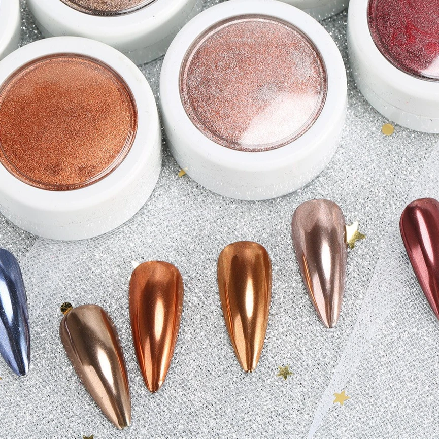 
2021 new dirty powder nail mirror powder nail powder 