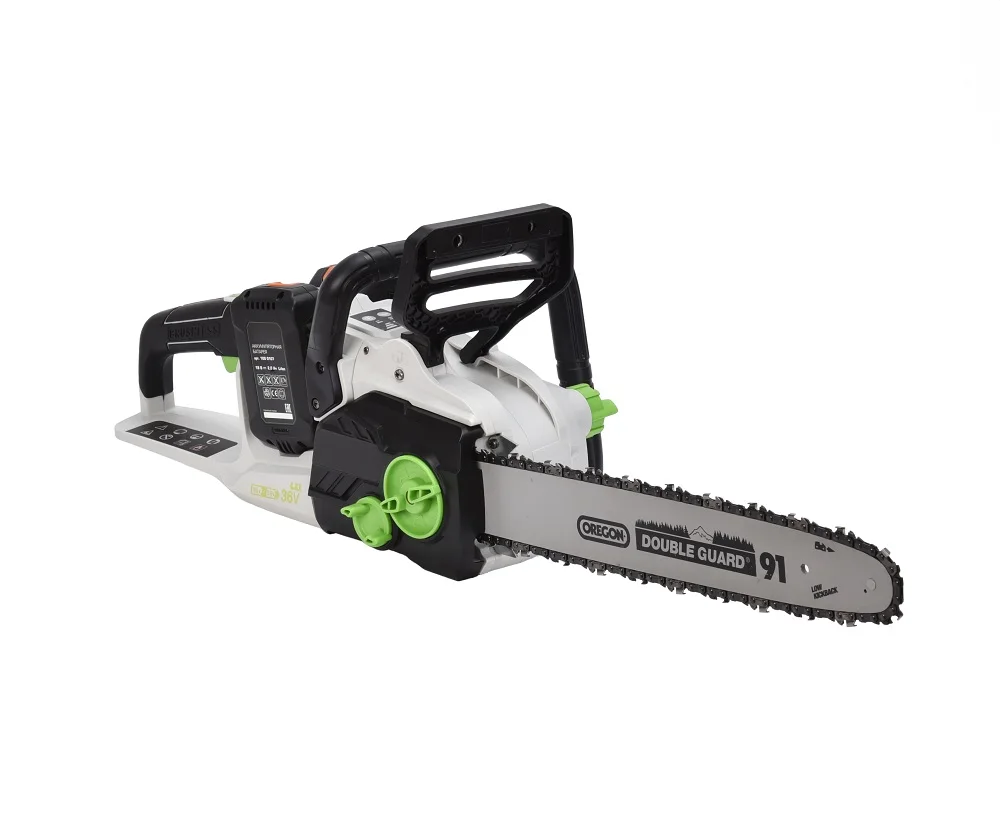 36V  Lithium Battery Cordless Garden Wood Cutter Cutting Machine Oregon Bar Chain Saw