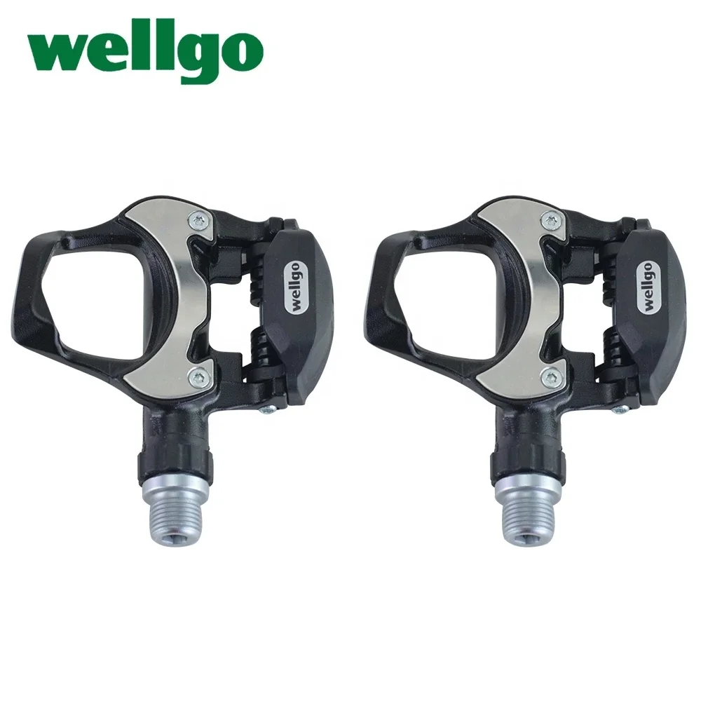 Wellgo R301 Aluminium alloy CR-MO Self-Locking Ultralight Road Bike pedal MTB Bike Cycling Bearing Pedals