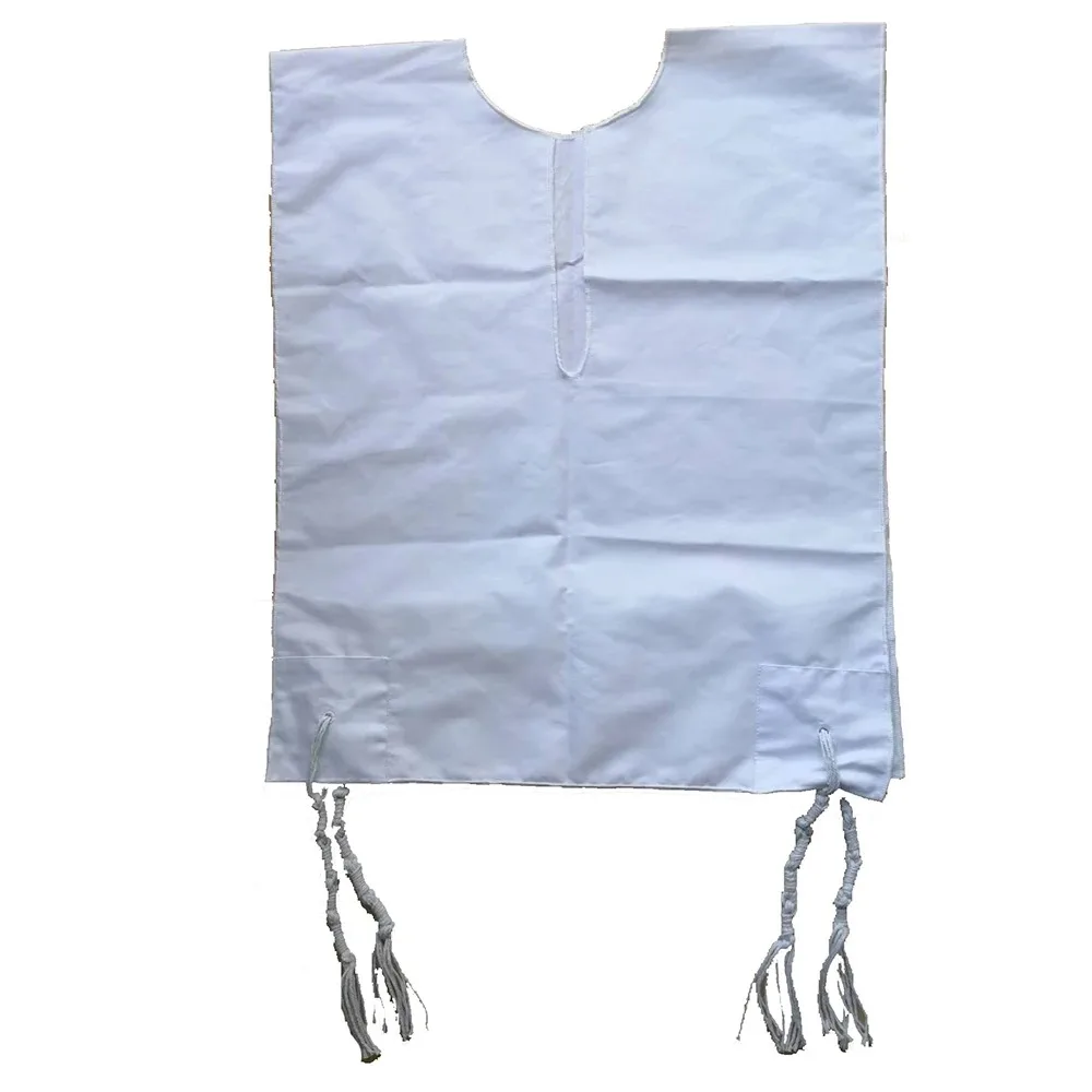 Light Weight Cotton Tzitzits Jewish Tallits Religious Jewish Mitzvah Clothing Prayer Shawl Polyester Cotton Wool Mesh