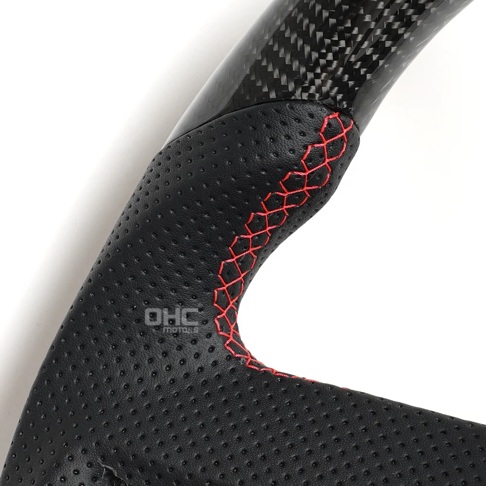Custom Carbon Fibre Steering Wheel For Chevy SS RS Chevrolet Carbon Steering Wheel Camaro 2013 2012 2011 2010 2007 2008 2009