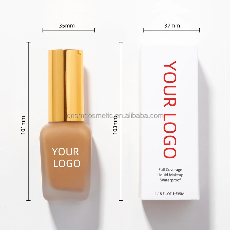 Жидкая водостойкая основа для макияжа AR07 для веганов