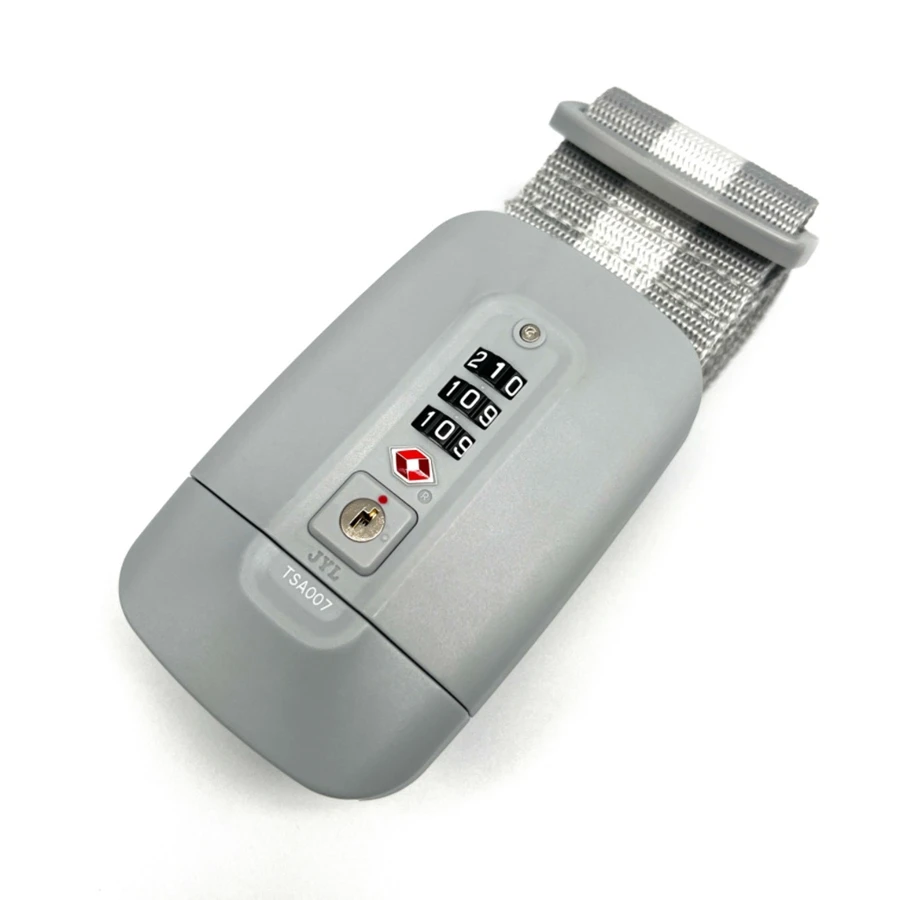 JYL China Custom Made Durable Flexible Anti Theft Tsa Lock Strap Ensuring Safe Travel Luggage