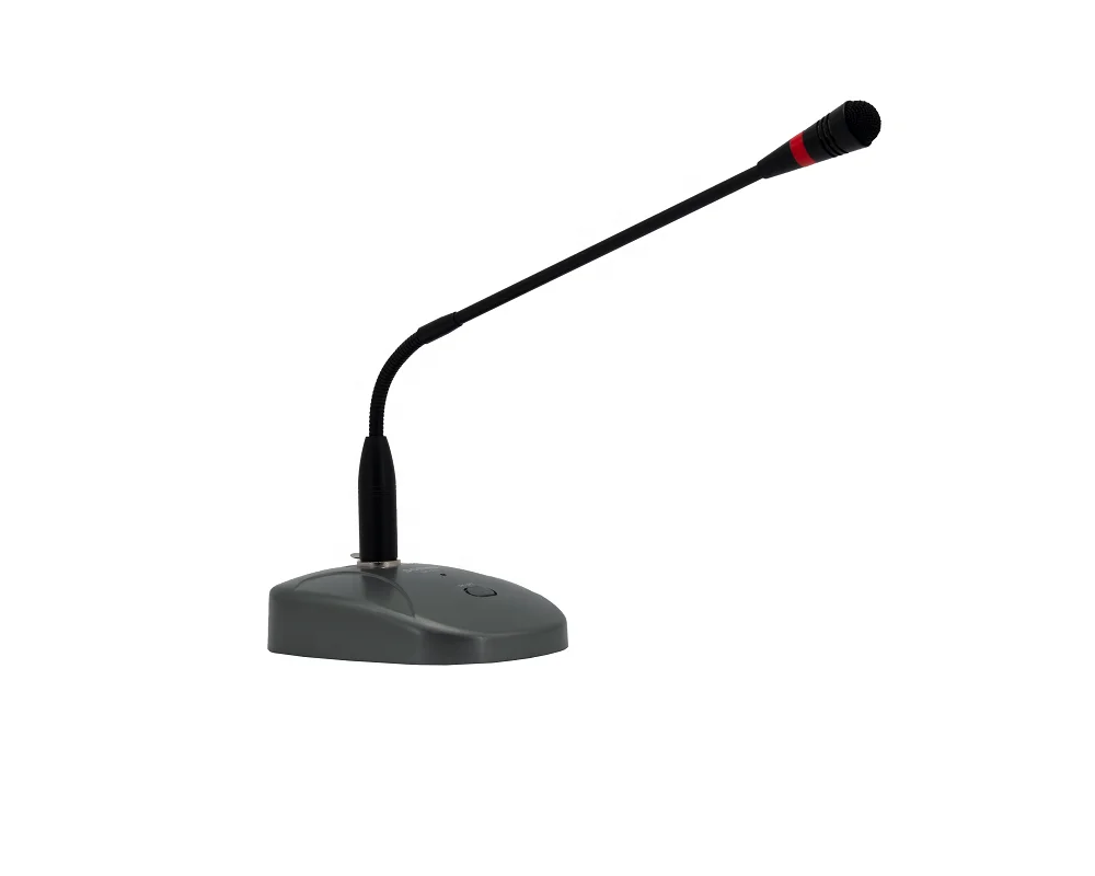 Intelligent IP Network PA System IP Paging Microphone With Touch Screen