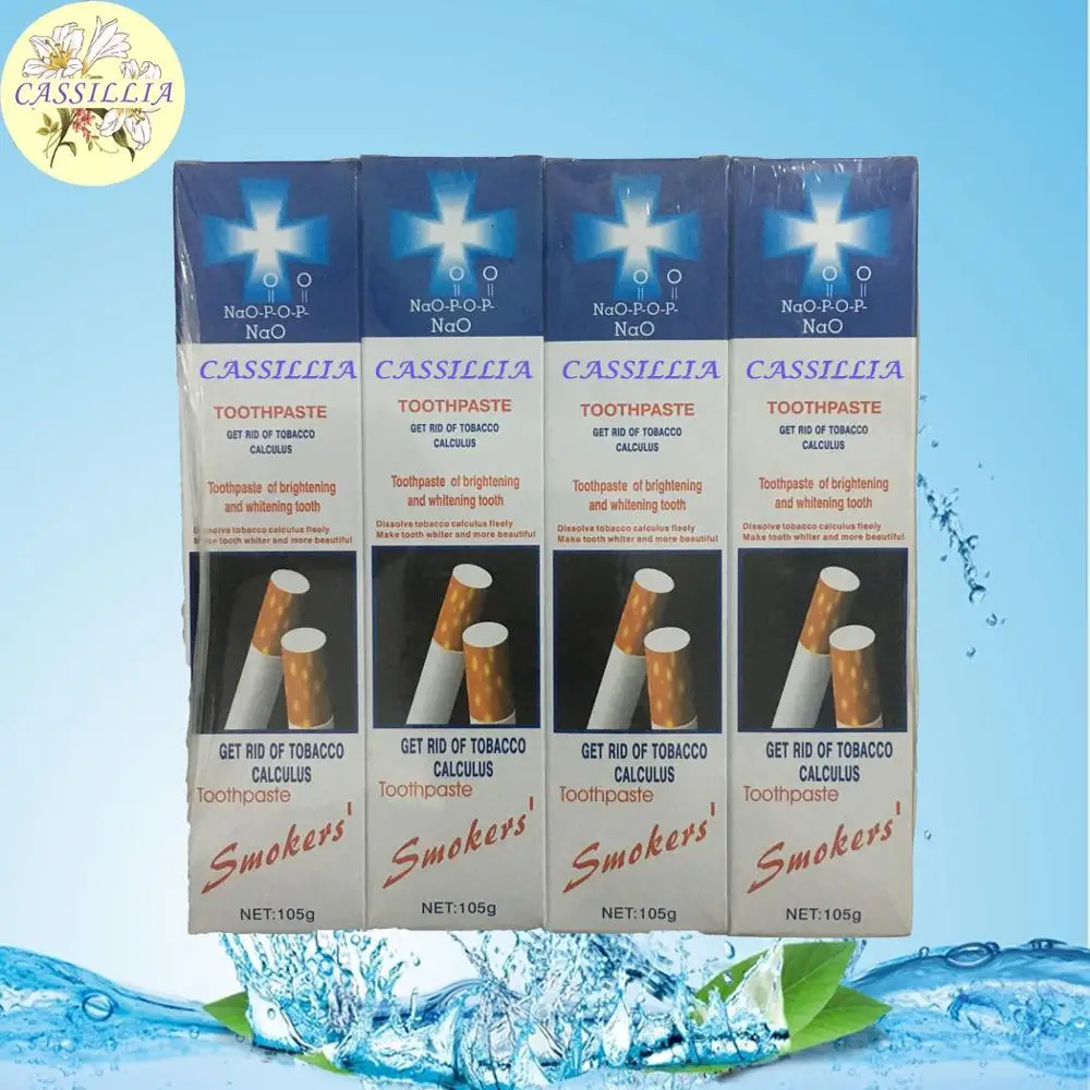 105 г отбеливание зубов курильщик OEM оптовая продажа фабричное производство зубная паста поставщиков