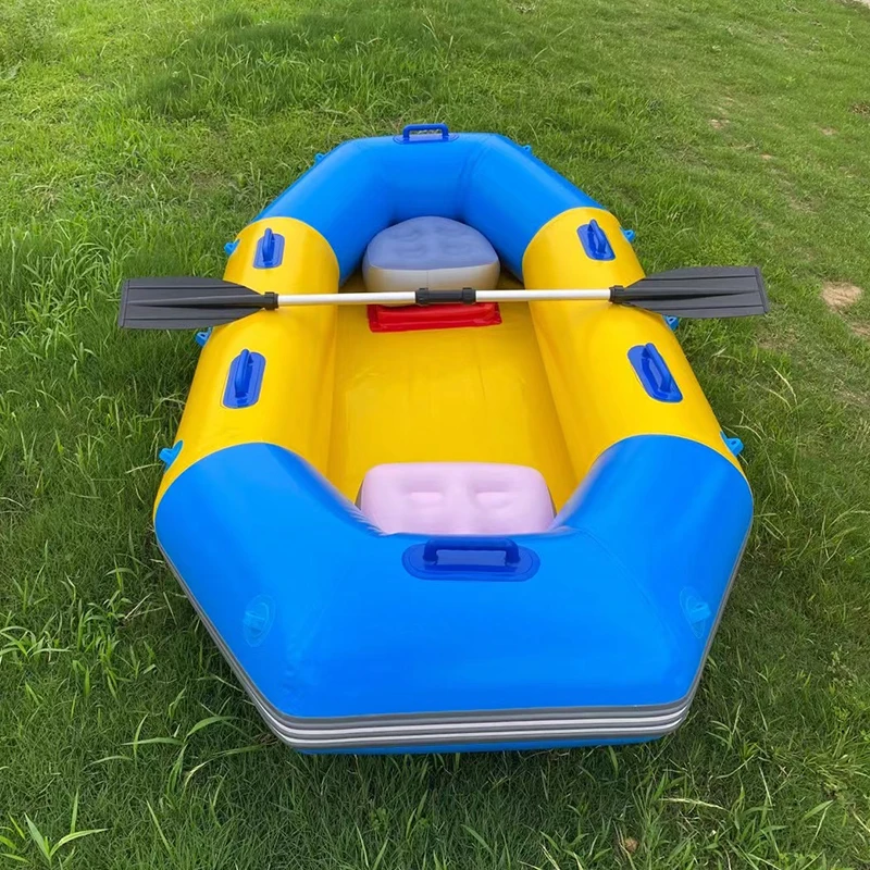 PVC double seat inflatable boat fishing boat thickened inflatable kayak raft travel outdoor surfboardHot sale products