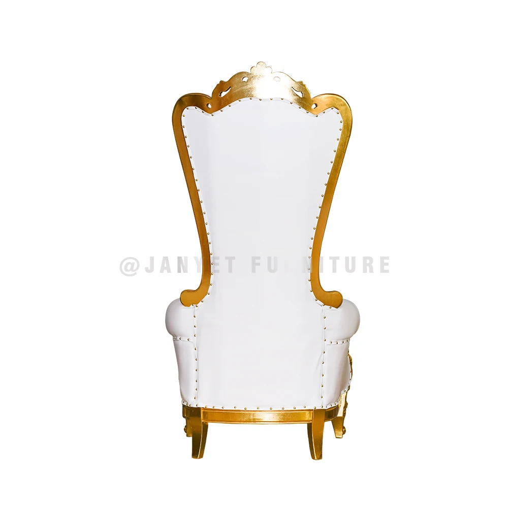 Wholesale Royal Wood Carved High Back Event Wedding Throne Chairs New