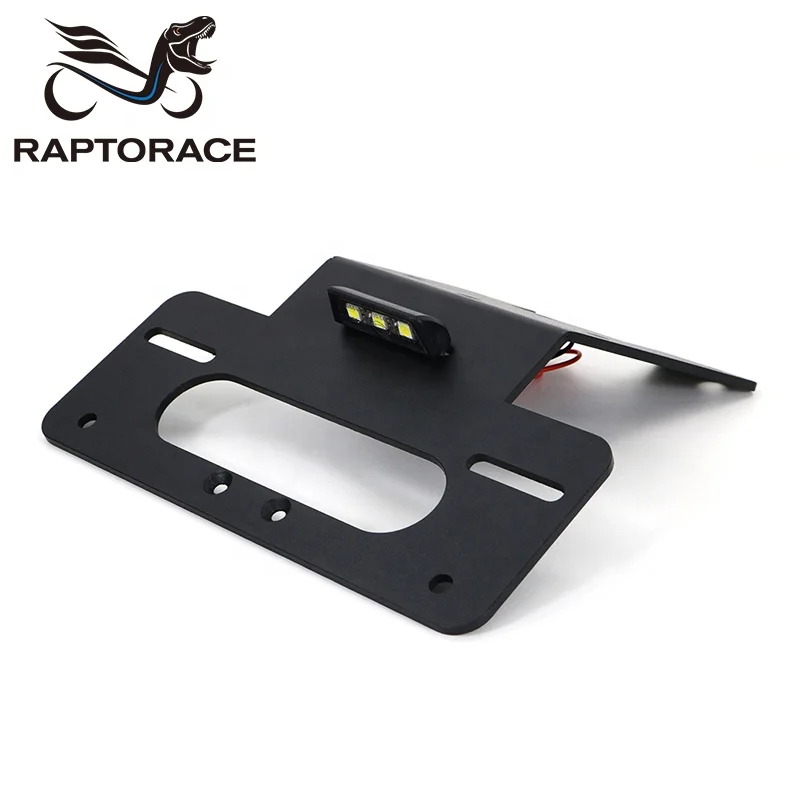 Raptorace fit for HONDA MONKEY 125 Maftermarket aluminum number license plate holder fender eliminator tail tidy