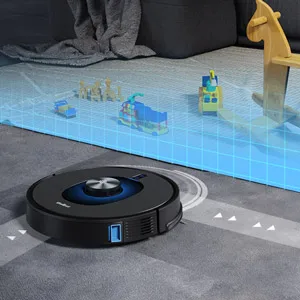 Home Vacuum Robot Cleaner Wi-Fi Smart Robot Vacuum Cleaner 2 in 1 Vacuum and Mop Robot Cleaner