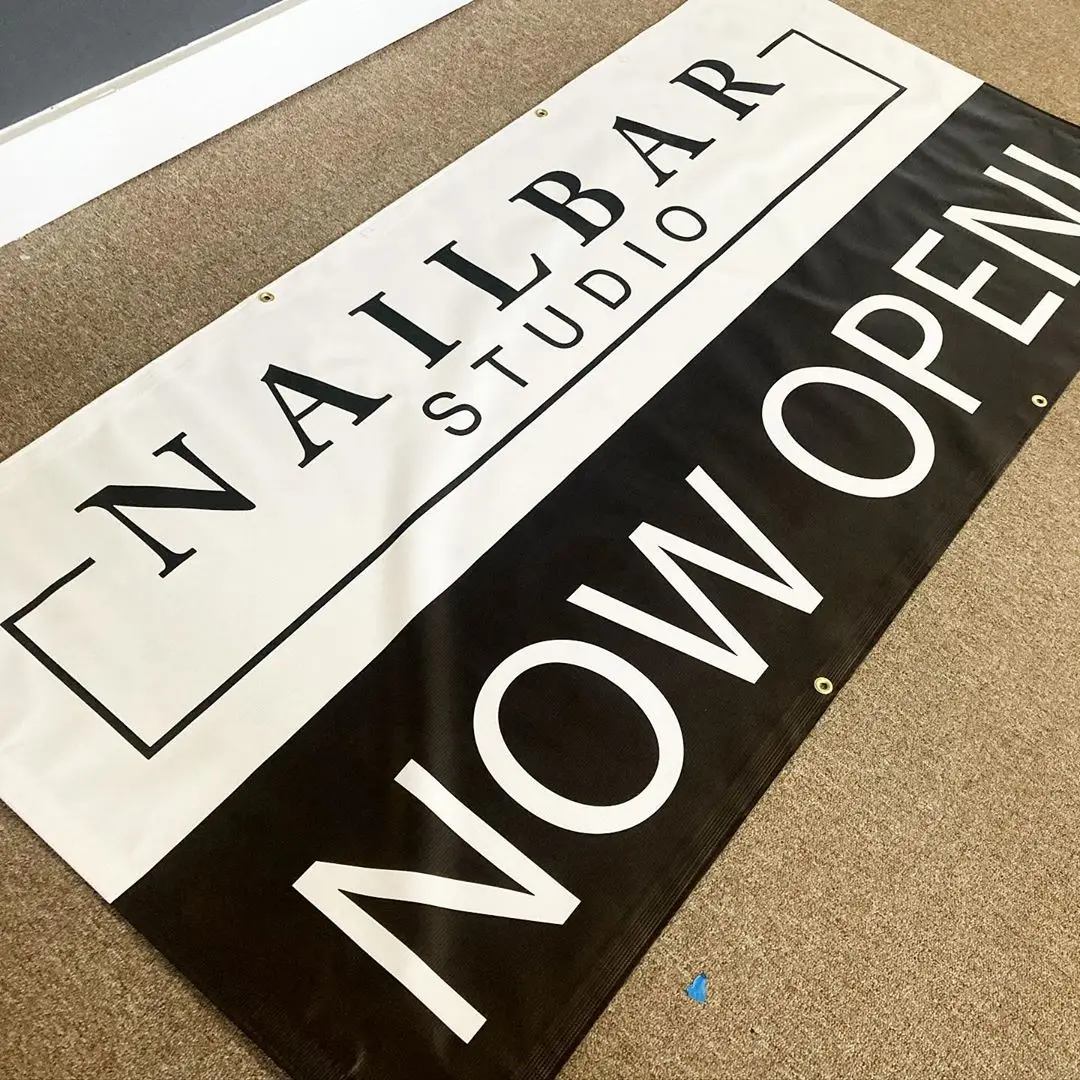 Customized Printed Double Sided Outdoor Display Promotional Sublimation Vinyl Advertising Banner Waterproof for Large Format