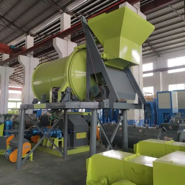 Organic Compound NPK Fertilizer Raw Materials  Blender Machine