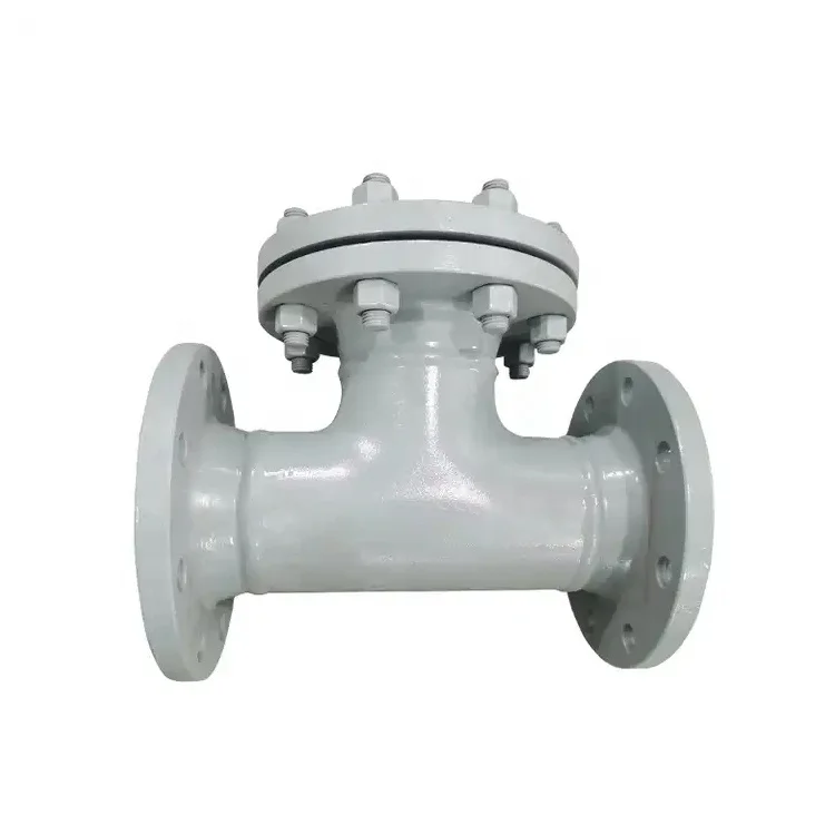 4 Inch China T Type Strainer Flange Type Basket Filter Strainer