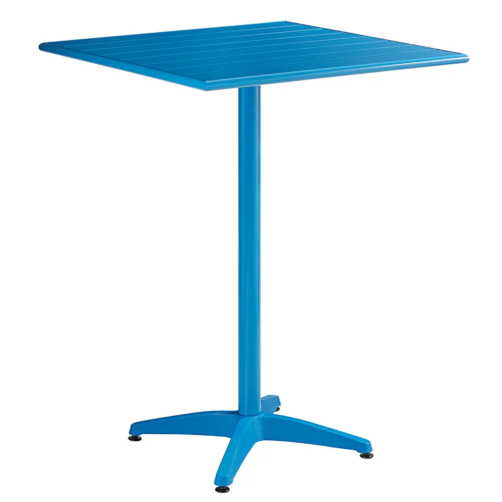 Заводской садовый алюминиевый обеденный стол для ресторана