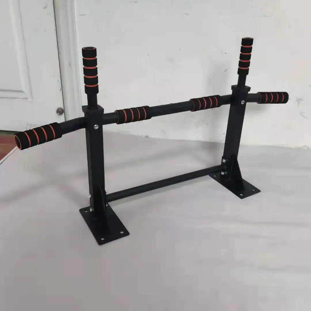 
Factory Direct Grind Arenaceous Effect Indoor Fitness Home Gym Pull up Wall mounted Wall Horizontal Bar 