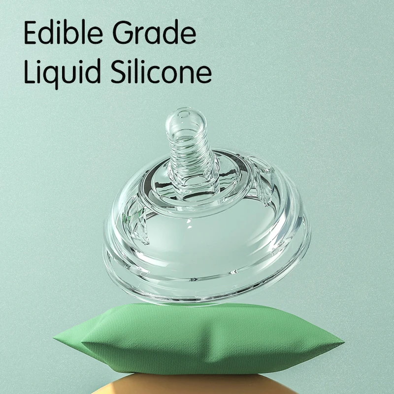 8 oz, 240ml BPA-Free Silicone Feeding Bottle - 100% Food Grade, Safe for Milk Feeding, Perfect Baby Cup for Newborns