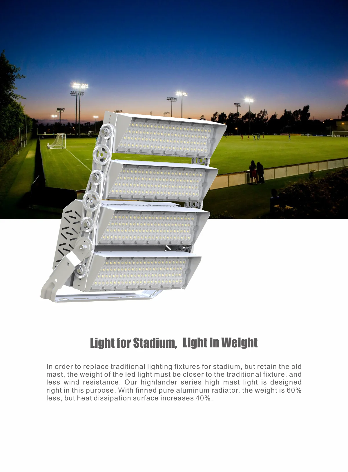 Factory price low price 15M 20M 25M 30M 35M 40M outdoor led street light high mast stadium street lamp lighting