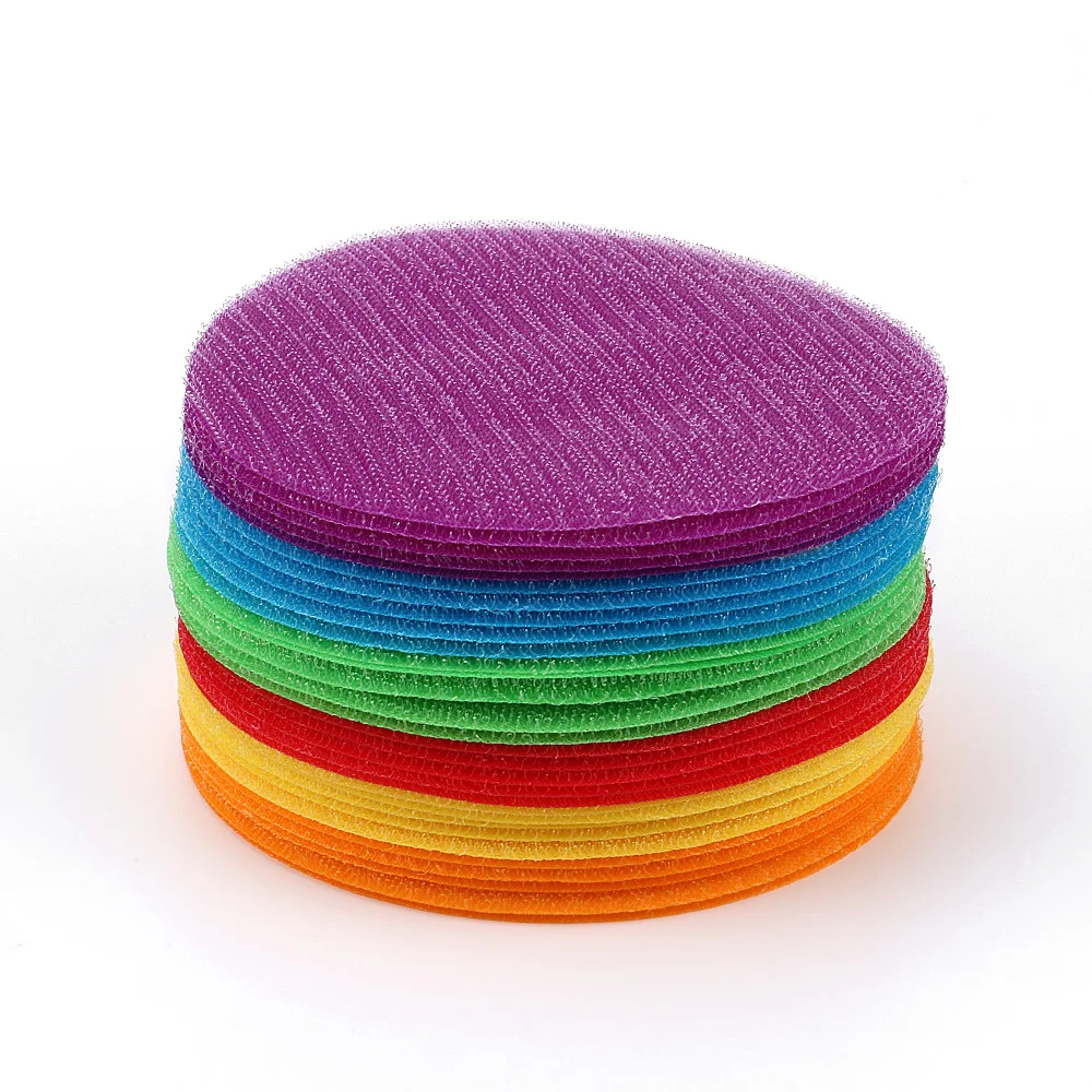 100% нейлон 4 дюймовый 5 дюймовый цветной ковер пятно маркеры для детей и учителей