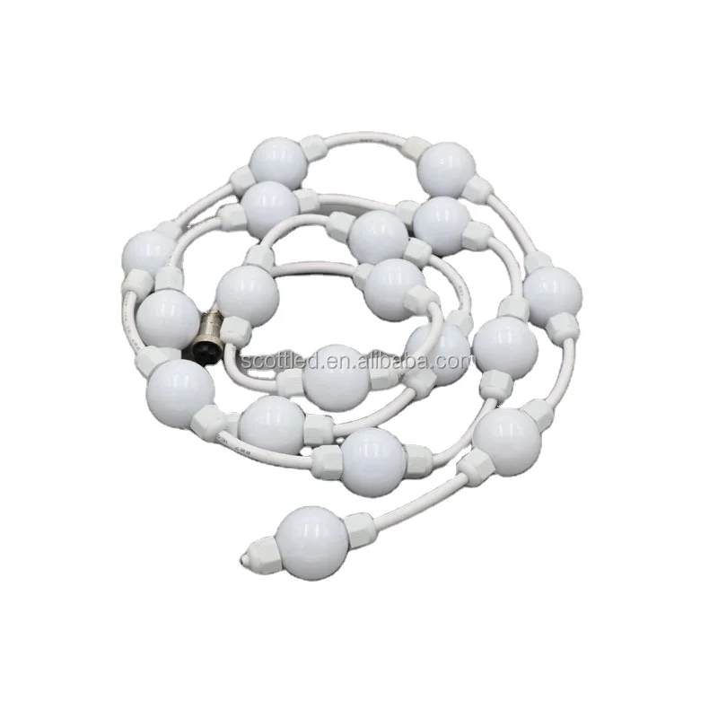 Christmas Light Bulb,360 Degree Led Glowing Ball Lights O35 Led Ball String