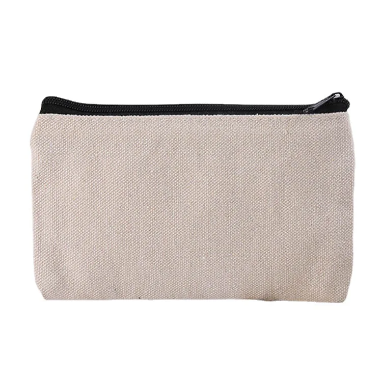 2023 Hot Sale Unique Pouch Cases Simple Colorful Adults Or Children Large Capacity Canvas Metal Zipper Pencil Case