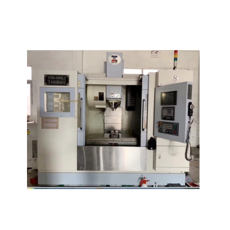 3 оси фрезерный станок с ЧПУ TWINHORN VTH-1055L3 CNC вертикальный обрабатывающий центр контроллером Fanuc