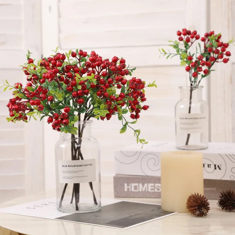 hot sales products berry branch for weeding centerpieces and home decoration flowers artificial