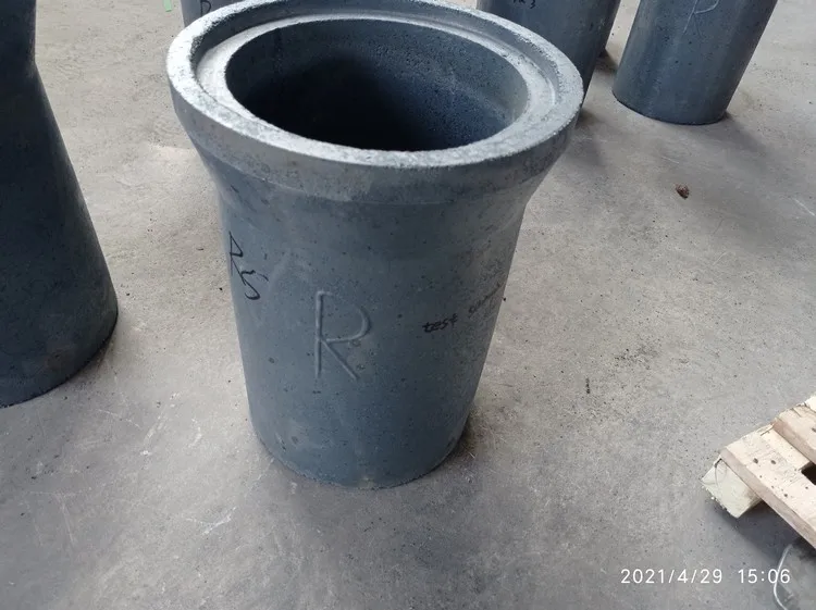 Factory price refractory Silicon carbide sagger 98% SiC graphite crucible