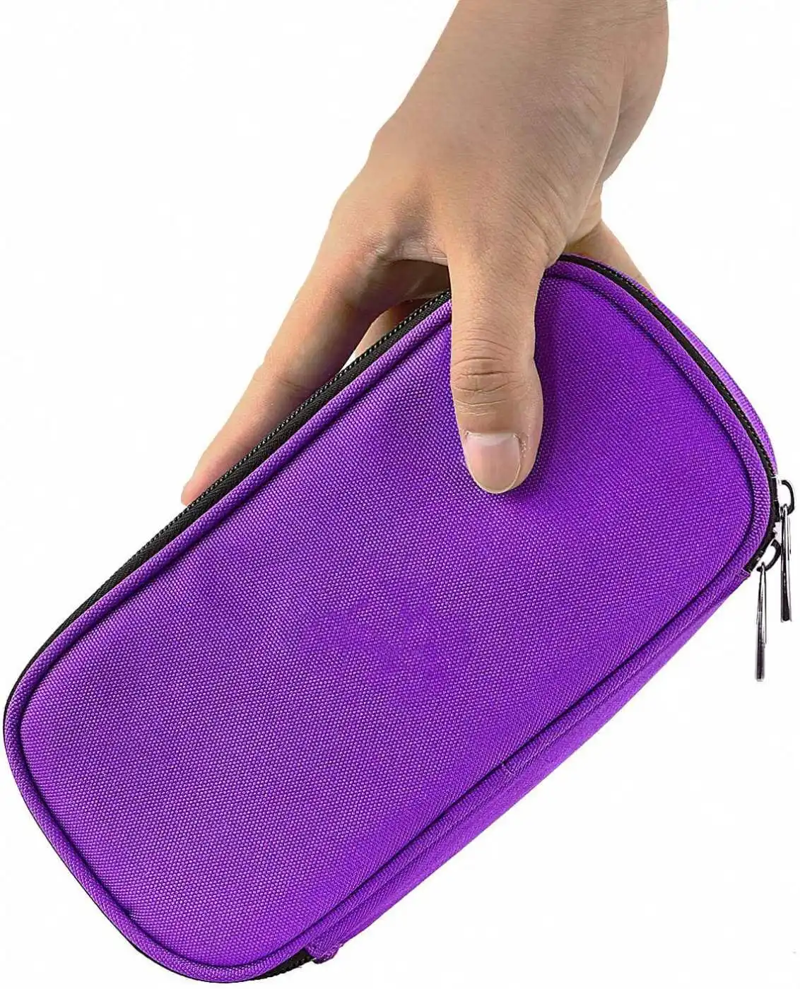 Portable Insulin Cooler Bag Travel Case Diabetic Cooler Bag Medication Insulated Cooling Bag Custom CANS as Picture Plain