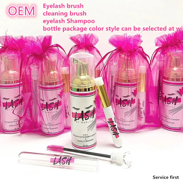 wholesale eyelash cleaning foam foam eyelash cleaner vegan lash shampoo private label lashshampoo for eyelashes extension