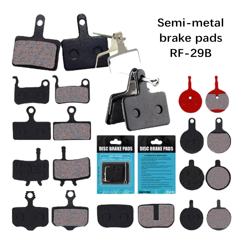 Hot Sale 180mm Alloy Brake Block For BMX Bikes Semi-Metal For Oil Disc Brake Pads BB5 M355 M446 Hydraulic Brakes For Bicycle