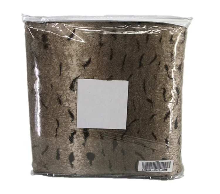 super soft warm reversible blanket wholesale plush faux fur Throw blankets for living room sofas