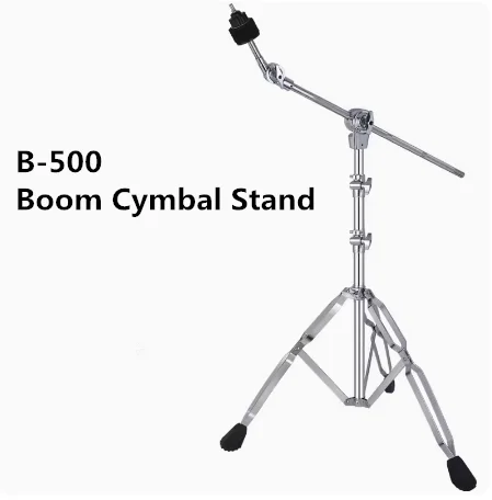 Stable 25mm Thick Pipe Slanting Cymbal Stand for Band Playing Musical Instrument Accessory