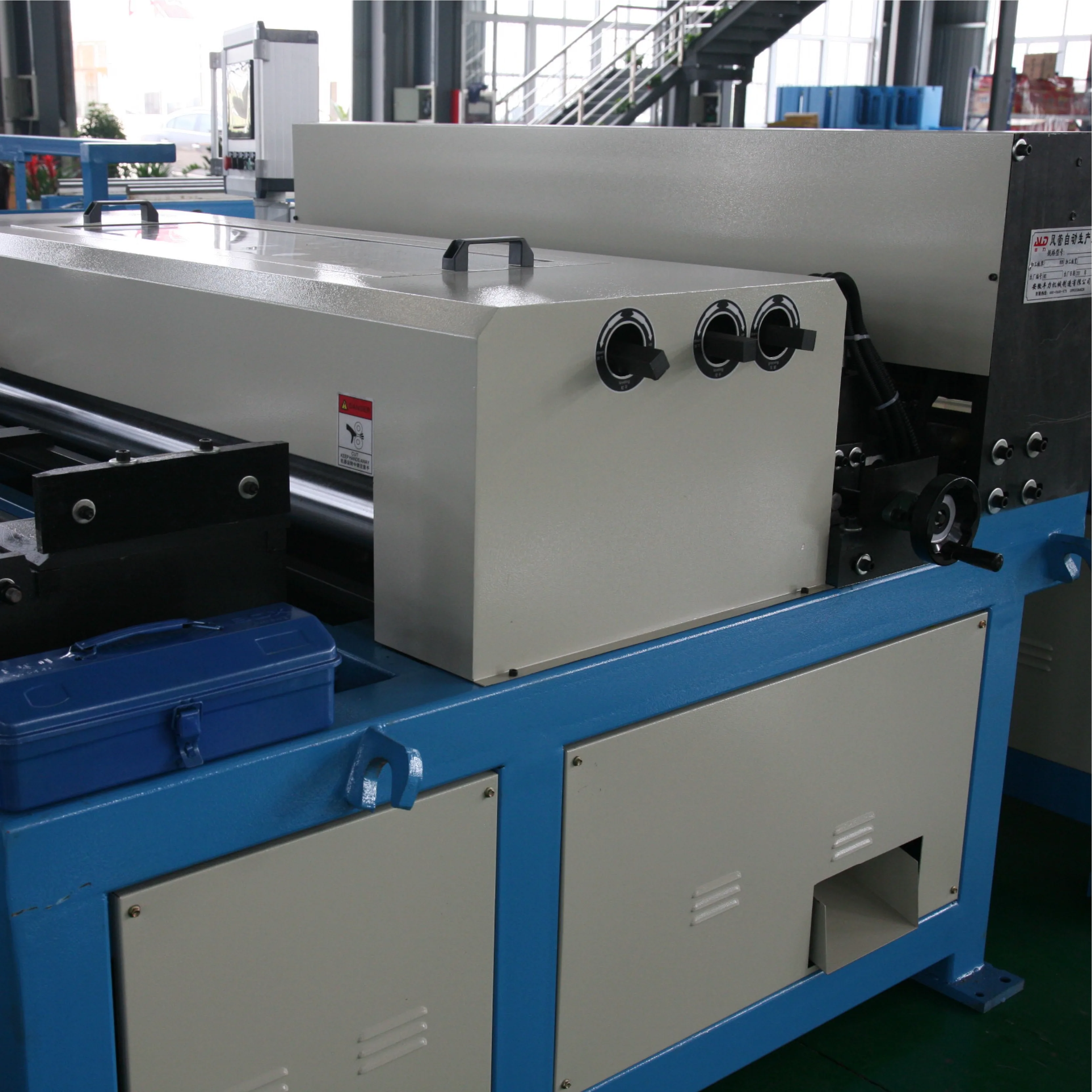 High Quality Automatic HVAC Duct Making Machine  Auto Duct Manufacture Coil Line 6