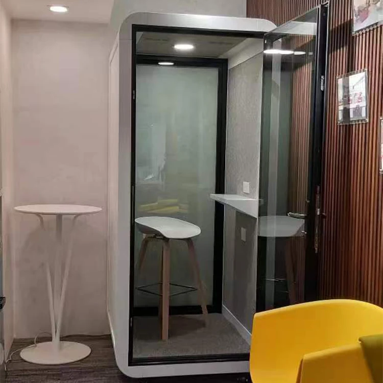 Leeyin Customized Pods Public Office Phone Booth Privacy Meeting School Study Soundproof Booth