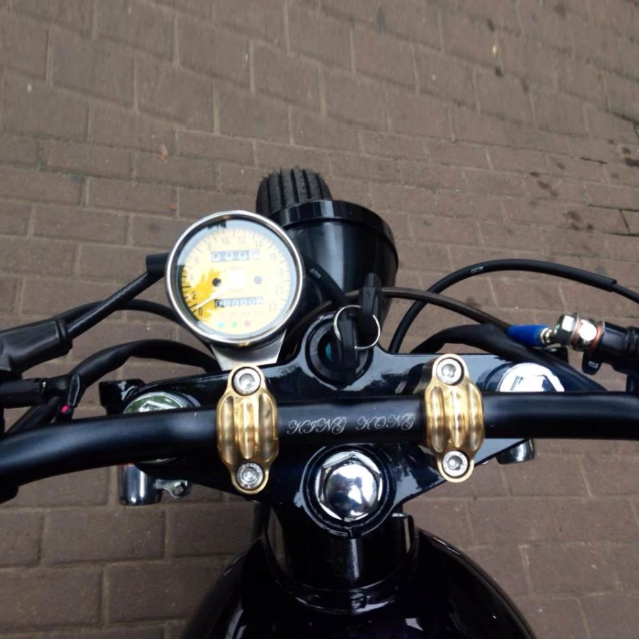 Motorcycle Parts  Brass Handlebar Risers clamps for Harley aftermarket