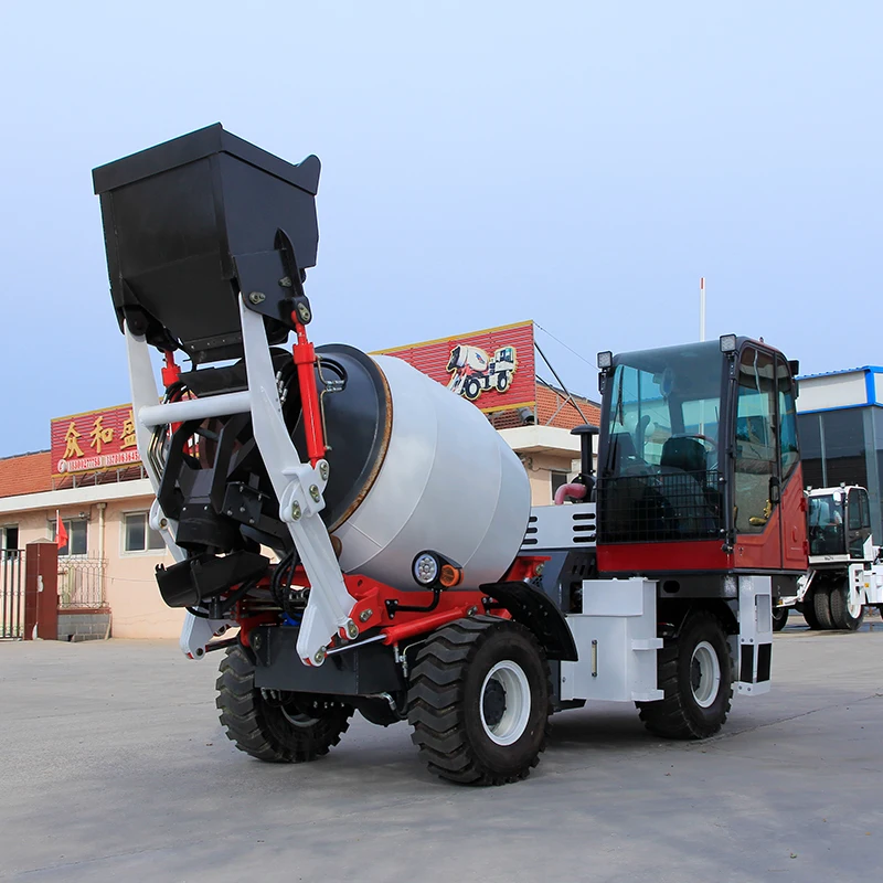 Reliable Engine New Fully Hydraulic Mobile Concrete Mixer Truck From China