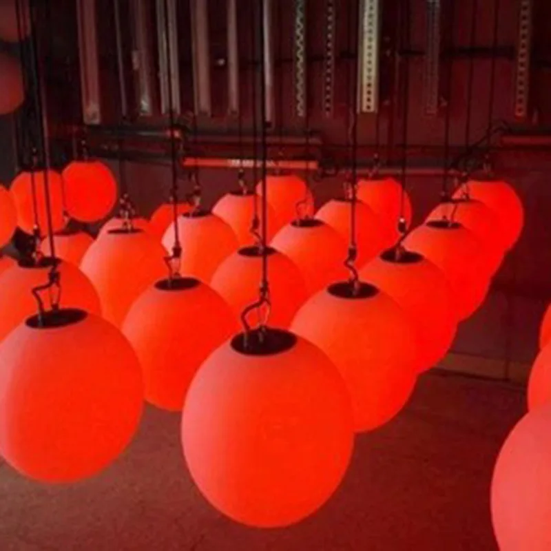 
Led Lifting Ball Kinetic Light,Flying Winch Crystal Lighting System Dmx Winch 3D LED Stage Lights Christmas Sphere Lights 
