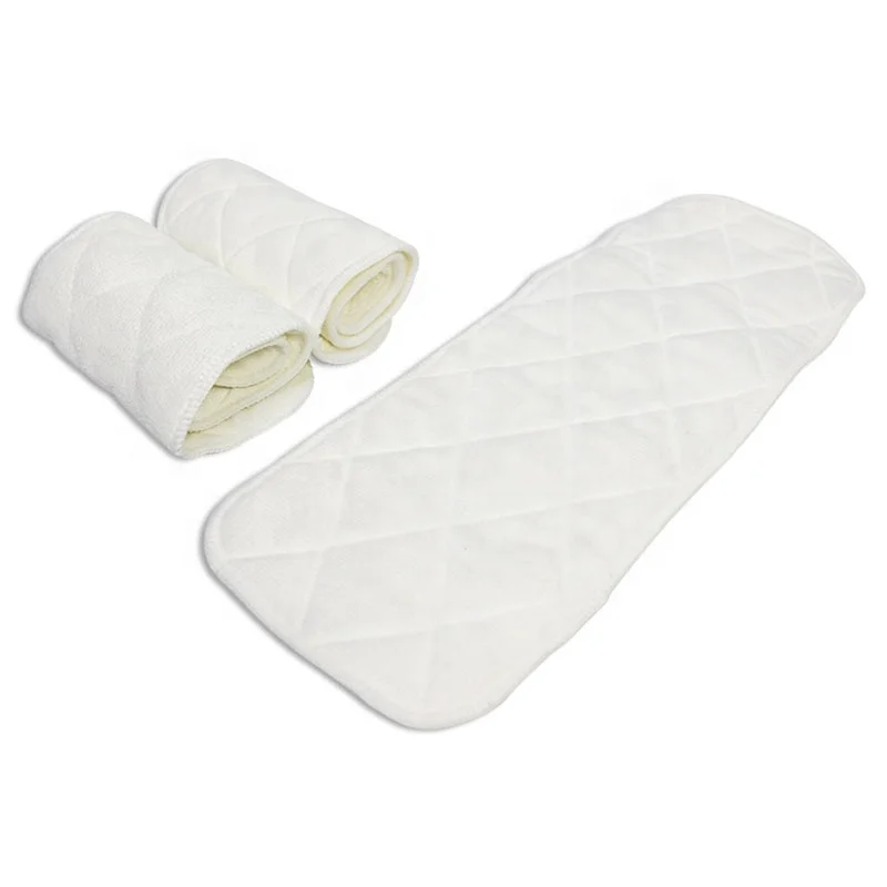 Super absorbent diaper insert which can be used in any cloth diaper an additional nappy booster for newborn babies
