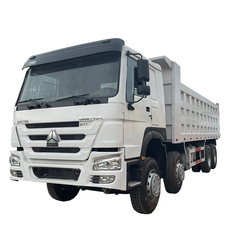 China 6x4 8x4 Diesel Engine 3/4 Axle Dump Truck Semi Trailer For Road Bridge and Tunnel Construction