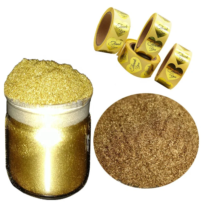 Metallic gold powder coating gravure printing bronze powder gold paint