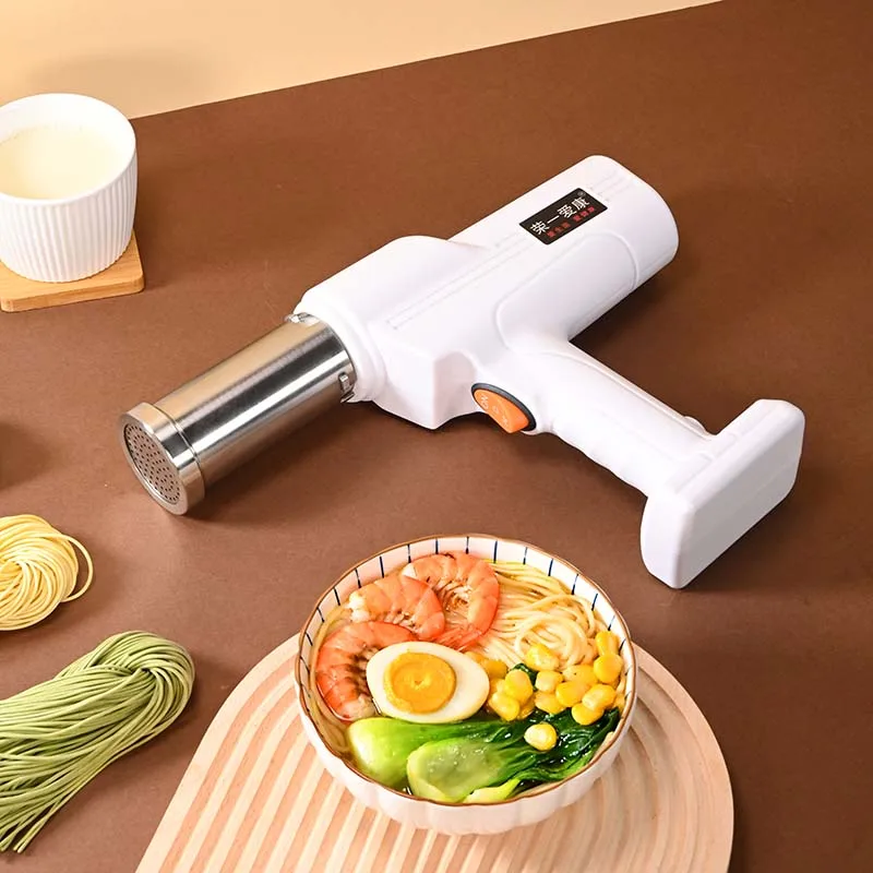 Automatic Stainless Steel Hand Crane Spaghetti Fettuccine Noodle Dough Press Machine Pasta Maker Machine Noodles Press Machine