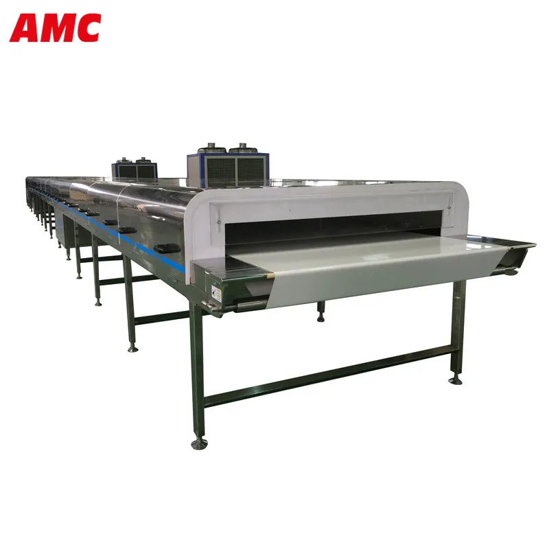 Chocolate Cooling Tunnel Quick Freezing Tunnel for Fruits