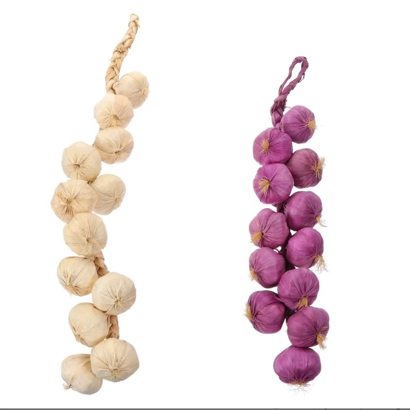 wholesale cheap artificial Onion Garlic Strings for home decoration